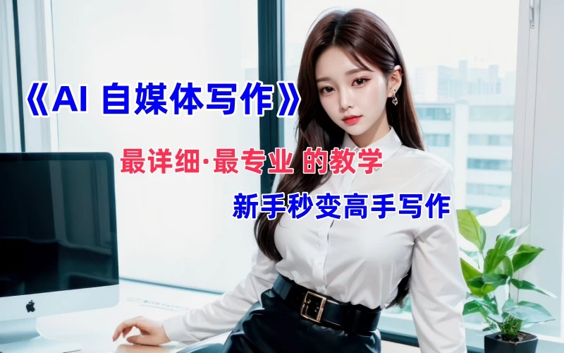 全网最全最细最专业的“AI自媒体写作”教学，新手小白秒变写作高手！ - 天能资源