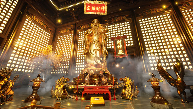 VR 全景模式五路财神无人直播玩法,抖音目前最火玩法 VR 全景模式五路财神无人直播玩法,抖音目前最火玩法