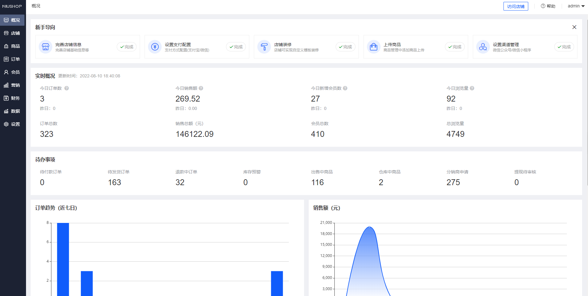 Niushop 开源商城 v5.1.7 PC+手机+小程序+APP多端电商源码 - 天能资源