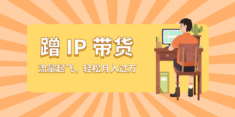 蹭 IP 带货：流量起飞，轻松月入过万 - 天能资源
