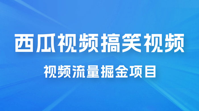 全新蓝海，西瓜视频流量掘金项目，简单上手适合 0 基础小白，暴力玩法日入 500+ - 天能资源