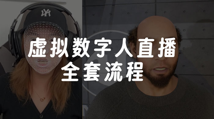 价值 3000 的虚拟数字人直播技术，虚拟数字人全套流程 - 天能资源