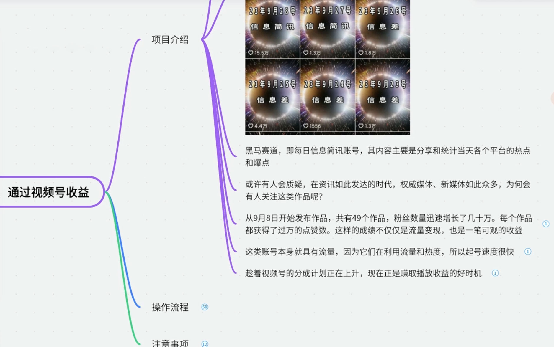 图片[2] - 黑马赛道每日信息简讯，起号超级快自带流量大，通过视频号收益 - 天能资源